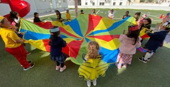 kids in playground