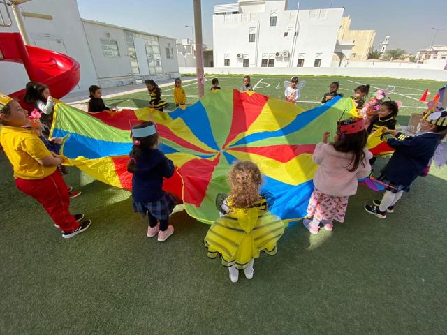 kids in playground